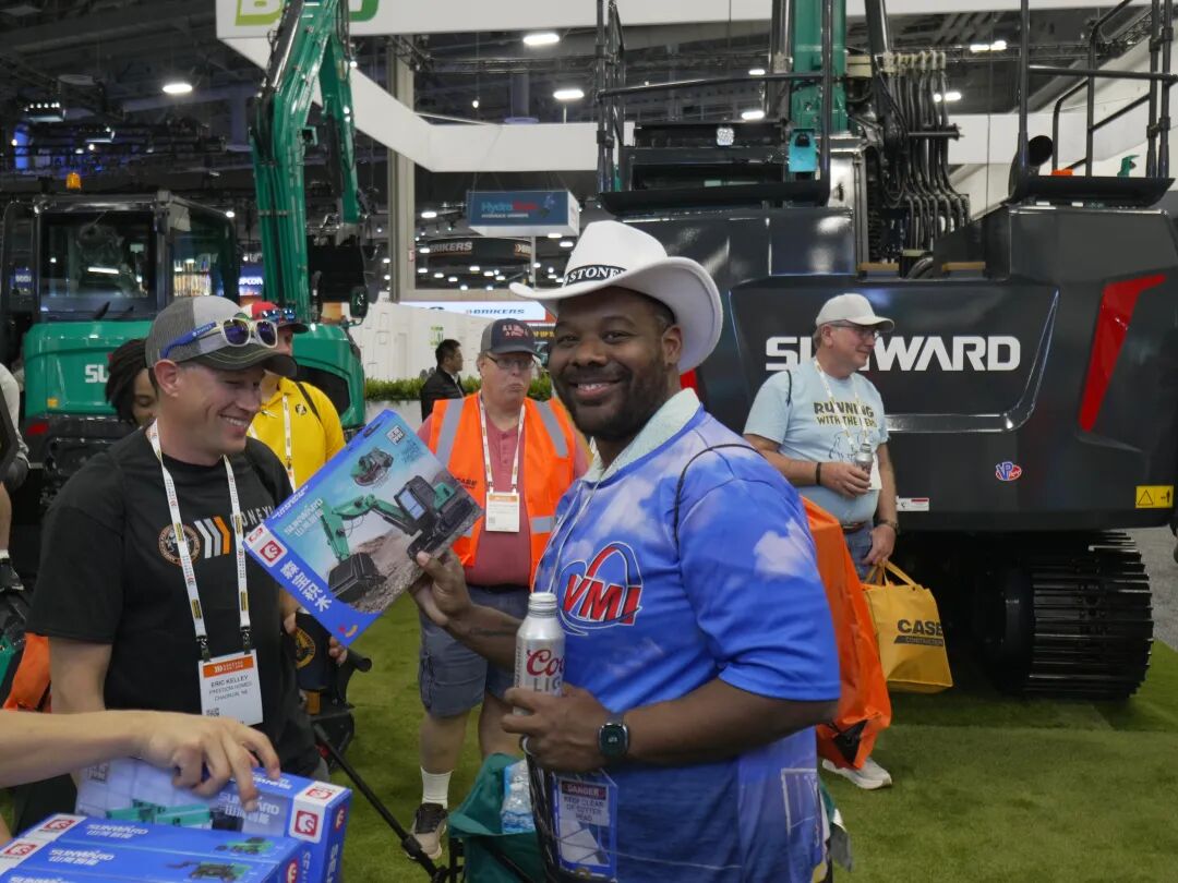 山河智能闪耀2026美国拉展，新品首发引关注